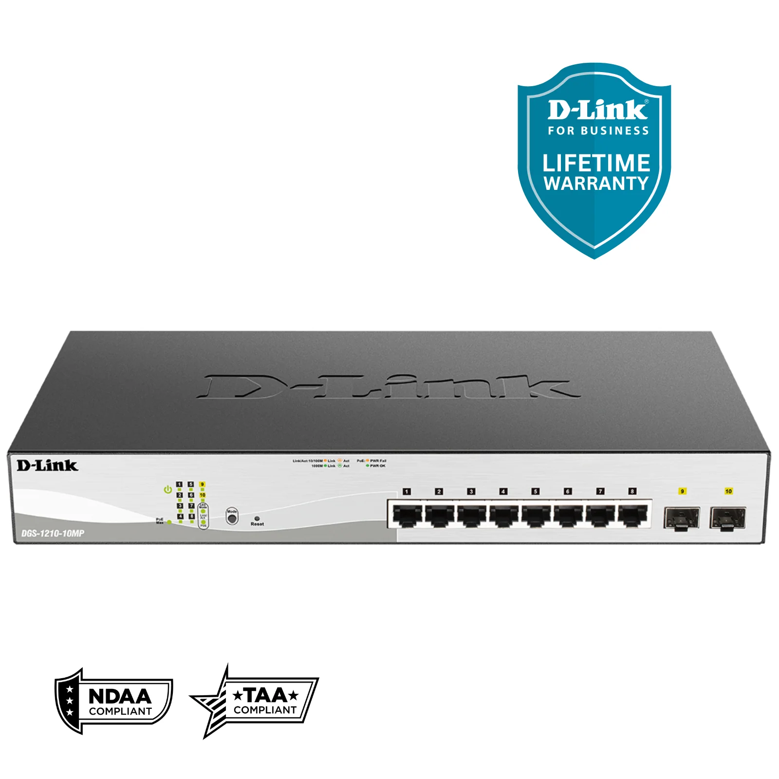 DGS-1210 Series: Gigabit Smart Managed L3 Lite Switches | Best-Selling Switch Line.